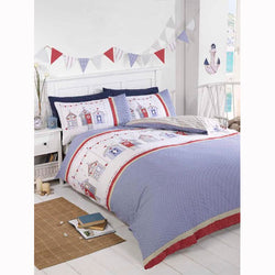 Beach Hut Duvet Set Bedding