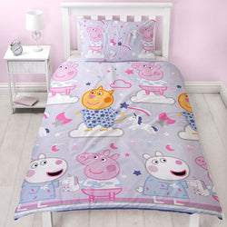 Peppa Reversible Pig Single Duvet Set