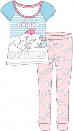 Ladies Disney Aristocats Marie Character Pyjamas Size 8 - 22