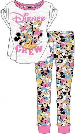 Ladies Disney Minnie Mouse Character Pyjamas Size 8 - 22