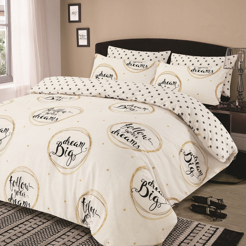 Follow Your Dreams Natural Duvet Set