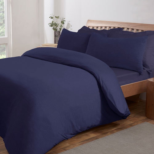 Jersey Navy Duvet Set