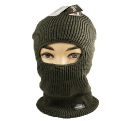 Open Face Khaki Balaclava