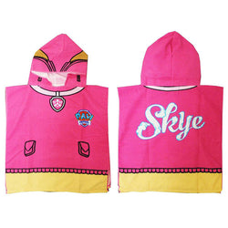 Official Paw Patrol Towel Microfibre Poncho Skye