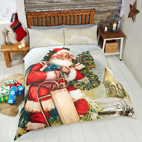 Christmas Saint Nicholas Duvet Set