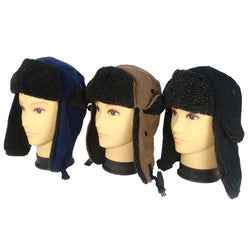 Adult Fleece Trapper Hats