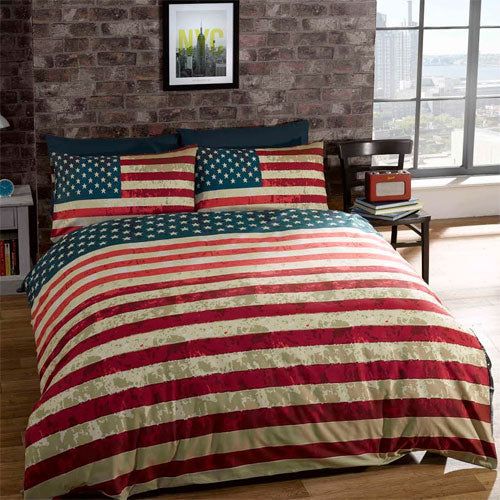 New York City Reversible Duvet Set