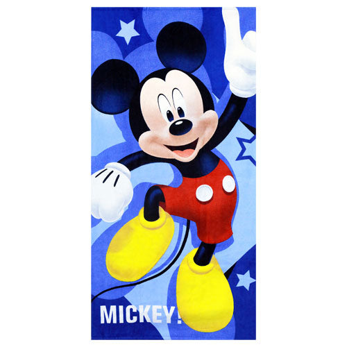 Official Mickey Mouse Blue Beach Towel