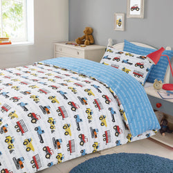 Children Work Force Reversible Duvet Set