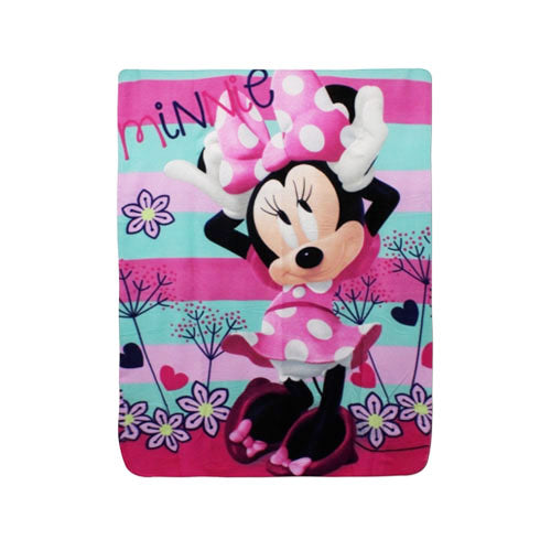 Minnie Mouse Fleece Blanket Throw