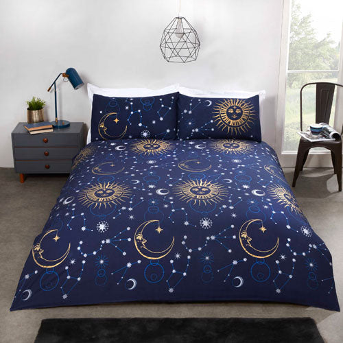 Celestial Blue Duvet Cover Set