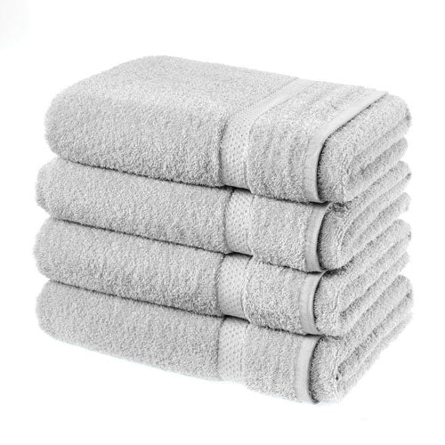 Luxury Cotton Bath Sheet Silver