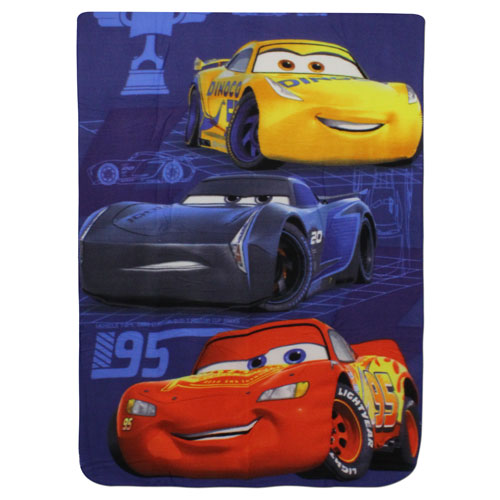 Disney Cars Polar Fleece Blanket Throw