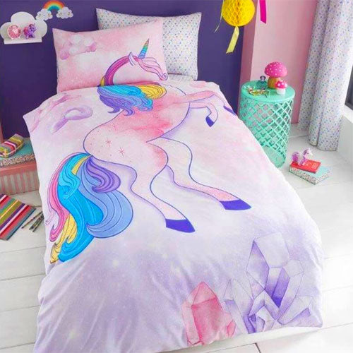 Unicorn Panel Duvet Set