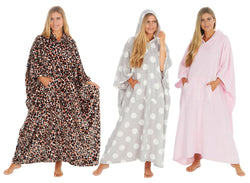 Ladies Long Supersoft Ponchos One Size