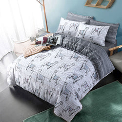 Llama Reversible Duvet Set