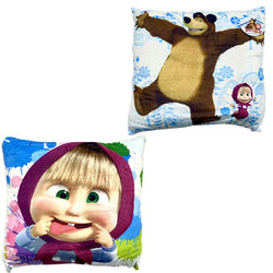 Official Children Masha & The Bear Cushion Size 40 x 40cm