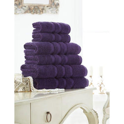 6 Pack Supreme Cotton Bath Sheets Electric Purple