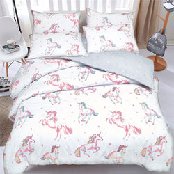 Unicorn Reversible Duvet Set