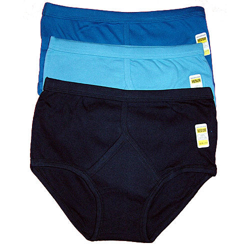 6 12 Packs  Mens Mens Coloured Briefs Y-Fronts Size Medium - 2XL