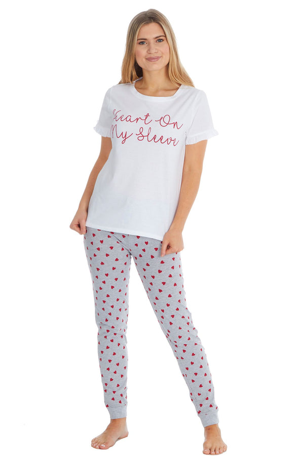 Ladies Love T-Shirt & Pant Set by Forever Dreaming Size Small - XL