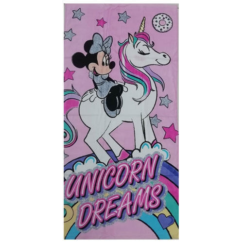 Official Minnie Mouse Unicorn Dreams Beach Towel