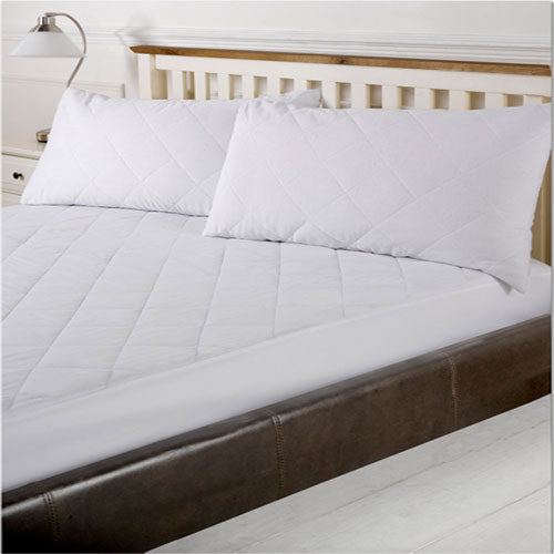 2 Pack Luxury Quilted Comfort Pillow Protector