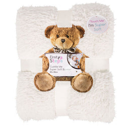 Baby Sherpa Cream Blanket