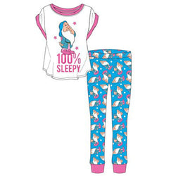 Ladies Official Snow White Sleepy Pyjamas Size 8-22