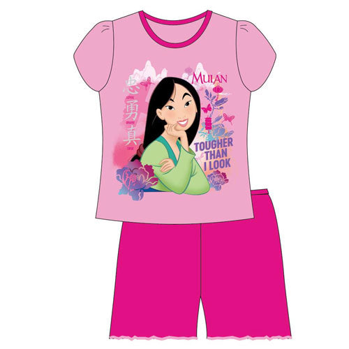 Official Mulan Girls Short Pyjamas