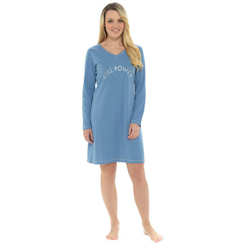 Ladies Girl Power Nightie Size 8-22