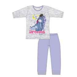 Official Eeyore Girls Long Pyjamas