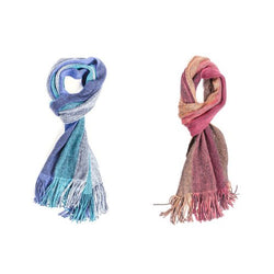 Mens Fashion Block Coloured Scarf