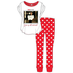 Ladies Official Love Actually Picture Pyjamas Size 8 - 22