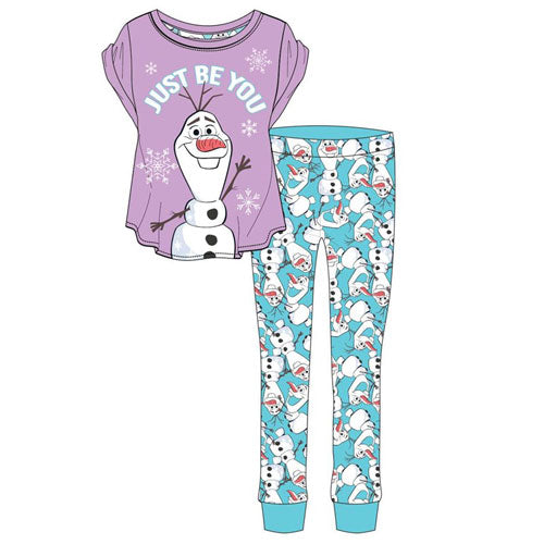 Ladies Official Olaf Pyjamas Size 8 - 22