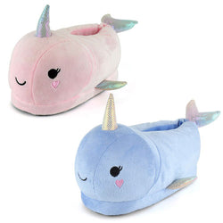 Kids Narwhale Slippers