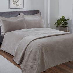 Luxury Velour Pinsonic Mink Duvet Cover Set