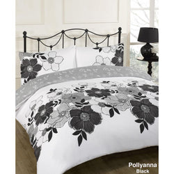 Pollyanna Black Duvet Set