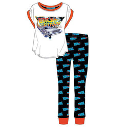 Ladies Official Back To The Future Pyjamas Size 8 - 22