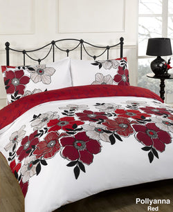 Pollyanna Red Duvet Set