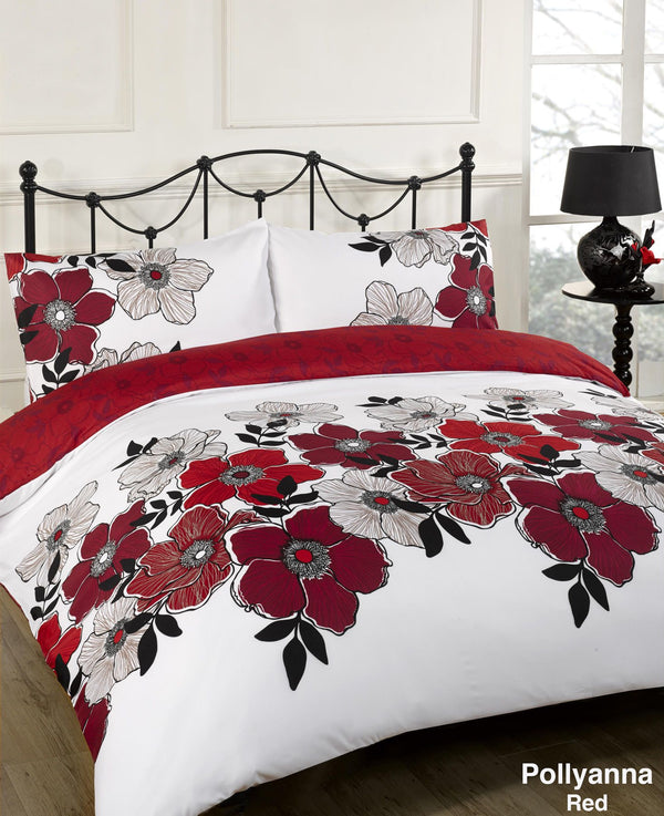 Pollyanna Red Duvet Set