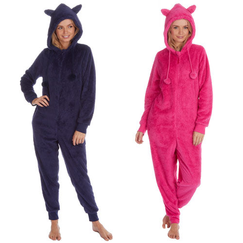 Ladies Snuggle Fleece Onesie Size 8 - 22