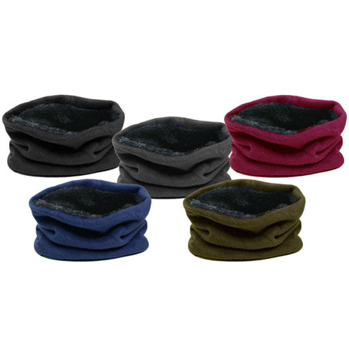 Unisex Soft Cosy Fleece Liner Neck Warmer