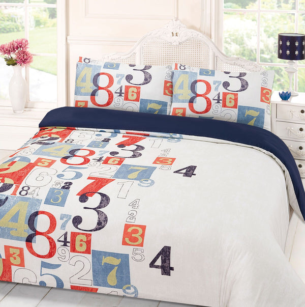 Digital Blue Duvet Set