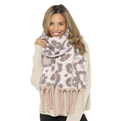 Ladies Animal Print Scarf