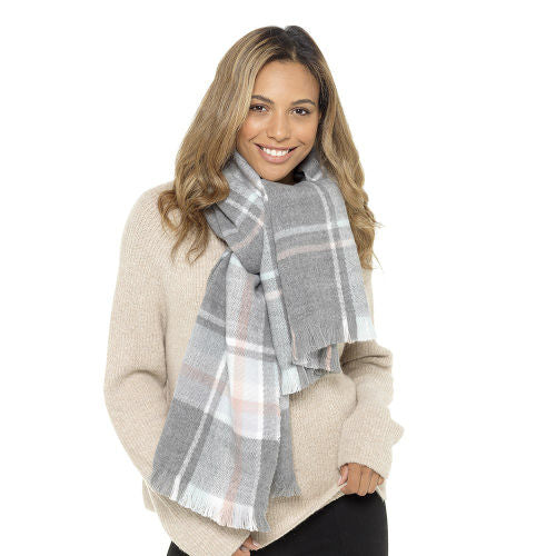 Ladies Check Scarf