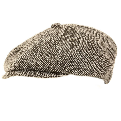 Mens 8 Panel Baker Boys Flat Caps