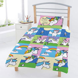 Children That's Not My Unicorn Single Duvet Set