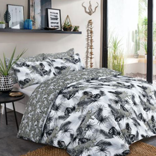 Leopard Jungle Print Duvet Cover Set