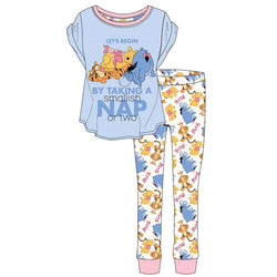 Ladies Winnie The Pooh Character Pyjamas Size 8 - 22